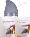 Techmanistan 160ml Glass Oil Bottle Glass Olive Oil Dispenser Bottle, Mini Household Olive Oil Dispenser Bottle, Glass Silica Gel Small Oil Can with Lid, Oil Bottle. 