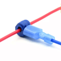 T Type Wire Connectors Quick Splice Crimp Terminal Wire Convenient Cooper Ferrules Insulated Cord Pin End Terminal. 