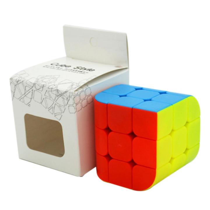 Trihedron Slide Stickerless Cube Educational 3D Puzzle Toy