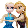 2 Pieces - Sweet Fashion Frozen Princess Doll Toys Set for Kids and Girls Toy (6.0 inch). 