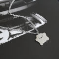 Pokemon Trendy Simple Ditto Titanium steel Cloud Pendant Necklace For Women Men Fashion Anime Halloween Jewelry Gift. 