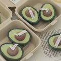 Avocado Scented Candle Creative IG Style Fruit Candle Aromatherapy for Birthday Wedding Photography Home Decoration. 