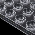 3D Chocolate Candy Bars Molds Tray Plastic Form Flowers Baking Pastry Tools. 