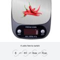 YIERYI 10kg/1g Mini Digital Kitchen Scale LED Electronic Cooking Baking Scale Food Diet Balance Weight Scale. 