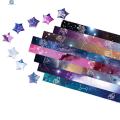 Childrenworld Handmade Origami Stars 540pcs Colorful Origami Star Paper Strips Diy Crafts Double-sided Lucky Star Decoration Colorful Origami Paper. 
