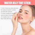 Cheek Lip Tinted Moisturizing Blush Stick | Multi-Function Eyes Cheeks Lips Tint Makeup | Matte Contour Cream | Water Jelly Tint Stick | Long Lasting Red Pink Blusher Cosmetics | Cheek Tint & Lip Stain Watercolor Finish |  Brighten Cream Makeup. 