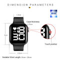 Y1 waterproof Led Smart watch square Led Watch for unisex boys and girls smart band led band band New stylish watch led square smart watch smart band digital watch digital smart watch led watch 2021 for unisex. 