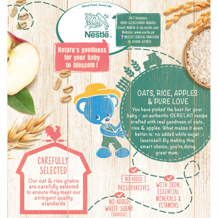 Baby%20Food%20-%20NESTLE%20CERELAC%20Nature's%20Selection%20(Rice,%20Oats%20&%20Apple)%20Rice%20175g%20-%20Image%205