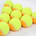 Pack of 6 / Pressurized Tennis Ball Polyester Orange Training Balls  Quality Rebound ball. 