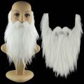 Fun Artificial Beard Realistic Fake Beard Long Fluff Fake Beard Halloween Fake Mustache DIY Handmade Party Props. 