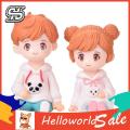 Couple Miniatures Long-lasting Adorable Panda Hoodie Couple Figures. 