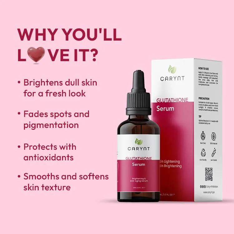 vitamin c serum with glutathione and hyaluronic acid 30ml 4Q Clinicals Vitamin C Serum 30 ml – mndqinstyle.com main image 0