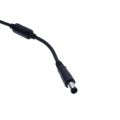Laptop Charger Cable - 3 Pin DC Jack Connector with 7.4x5.0mm Plug - 1.2M DC Power Adapter Cable Cord - Compatible with Dell Laptops - Sleek Black Design. 