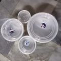 4 Pcs Printed Food Storage Boxes with Covers Random Prints. 