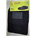 Carpet Mat KINETIC Universal 5 Piece IN BLACK Color CAR FLOOR MATS. 