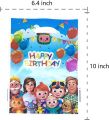 COCOMELON THEME GOODY BAGS PACK OF 10 COCOMELON GOODY BAGS. 