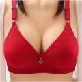 Single Padded Bras for Women Lace Bra for B Cups Soft Stuff Bra for Girls Special Bridal Brassiere Non-Wired with Adjustable Straps and Extension Hooks. 