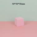[COD] Tabletop Photography Props Hard Foam Material White Blue Pink Red Geometric Cube for Life Shoot Background Fotografia Decorate. 