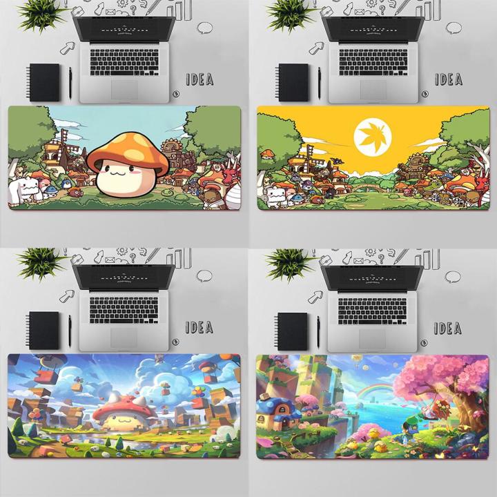 Maplestory Gaming Mouse Pad Large Mouse Pad PC Gamer Computer Mouse Mat Big Mousepad XXL Carpet Keyboard Desk Mat Mause Pad