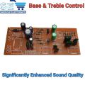Bass Tone Treble Stereo Kit Volume Control. 