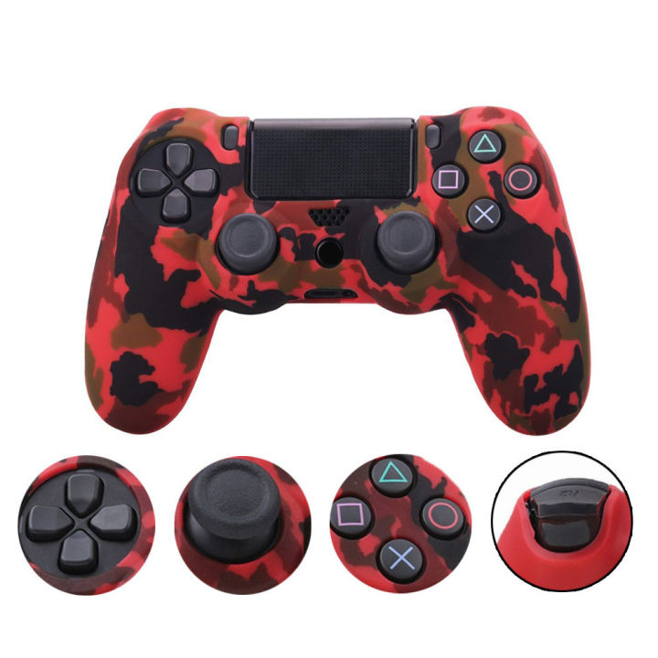 Colorful%20Anti-Slip%20Silicone%20Grip%20Cover%20Case%20Protector%20Skin%20for%20PS4%20PlayStation%204%20Controller%20Gamepad%20-%20Image%202