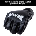 FG Thick Boxing Gloves MMA Gloves Half finger Sanda Taekwondo Fight MMA Sandbag Gloves Training Equipment. 