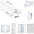 40M Sliding Window Seal Strip White Black Acoustic Insect Windproof Dust Stopper Stripping Door Gap Filler Tape Wearable Sealer. 
