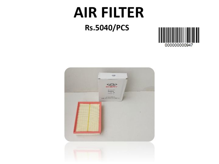 cherry tiggo 8 air filter