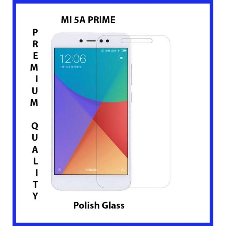Xiaomi Redmi Note 5A Prime Tempered Glass Screen Protector Polish Glass For Xiaomi Redmi Note 5A Prime