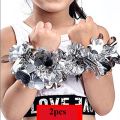 2pcs New Apply to Sports Sports Game Pompoms 10 Styles Cheering Flower Ball Wrist Flower Sports Games Bracelet. 