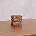 Wood Texture Brown 6 Pieces Bathroom Accessories Set. 