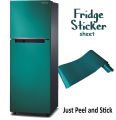 Fridge Protector Sheet PVC Sticker waterproof oilproof renew your fridge with Self advise Sticker Paper for home decor  DIY. 