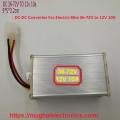 DC-DC Electronic Transformer DC 36V 48V 60V 72V to 12V 10A Electric Bike & Bicycle Buck Converter Adapter Step Down Transformer. 