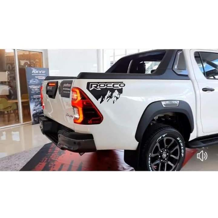 2pcs ROCCO Side Body customized Sticker For Toyota Rocco 2021