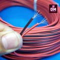 DreamsMart 50 Feet pair cable china copper extension wire jumper cable circuit board diy projects dc toy motor kid toys speaker. 