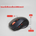 Lenovo M24 gaming mouse wireless black keycaps computer and office mute mouse gamer accessories laptop computers for Games. 