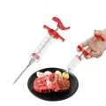 Meat Injector Syringe With Marinade Injector Needles for BBQ Grill Turkey Injector Kit Marinade Flavor Injector. 