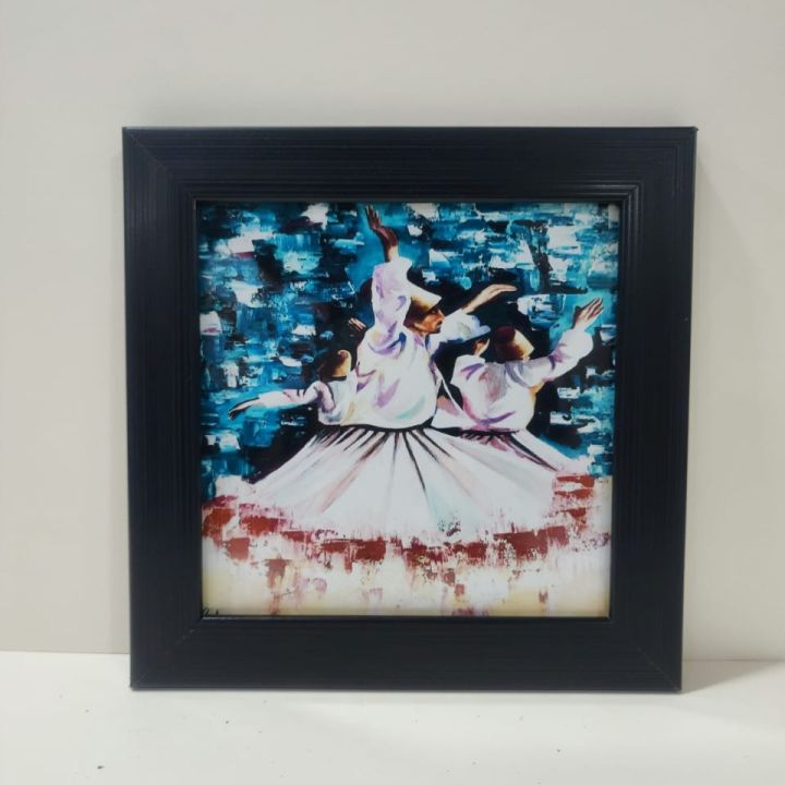 Best Frames For your House Walls 6x6 inch Backing MDF (Wood) Hanger Metal Hangers