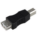 USB Type A Female to USB Type B Male Adapter. 