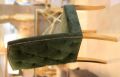 Set Of 2 Back Tufted Green Dining Chair. 