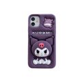 For Apple iPhone Silicone Case Full Pack Phone Case Amazon Dinosaur Crocodile Cartoon. 