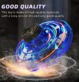 Mini UFO Flying Spinner Luminous UFO Drone Hand Operated Fly Fidget Toys For Children And Kids. 