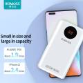 100% Original ROMOSS Power Bank SW10 PF 10000mAh Portable Charger 22.5W USB C, Battery Pack Fast Charging with LED Display 3 Outputs and 3 Inputs External Battery Bank for iPhone 15/1413/12/11, iPad Android and More. 