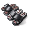 Massage shoes with acupressure points for men and women 1 pair of magnetic reflexology slippers for pain relief. 