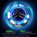 KOKKO S9 Magnetic Mobile Phone Game Cooler Portable Phone Semiconductor Radiator Fast Cooling Phone Cooler Mobile Gaming Video Streaming Phone Fan Portable Quieter Cooling Fan. 