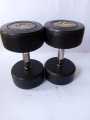 (SINGLE) AMBALA FITNESS High Quality Rubber dumbell Home Gym 1kg 2kg 3kg 4kg 5kg 6kg 8kg 10kg Rubber Coated Dumbbell Fitness Home Gym Home Exercise Dumbel. 