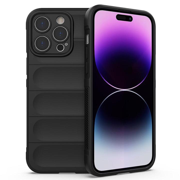 For iPhone 13 Pro Max Shield Anti-fall Case Mobile Phone Case Shock-proof Mobile Phone Safety Protection Silicone Phantom Shield Shockproof Cover