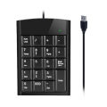 Number 19 Keys Numeric Keypad  Keyboard Accounting USB Cable For Laptop PC Computer. 