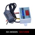 Digital Humidity Controller XH-W3005 12V 24V 220V Humidistat Hygrometer Humidity Control Switch regulator + Humidity sensor. 