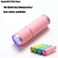 Led UV light for drying gel nail polish clip-on flexible desk mini USB nail lamp portable nail dryer manicure salon tools. 